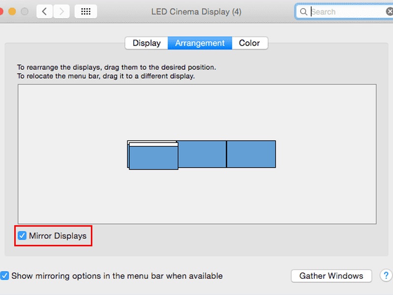 Cài đặt phát song song giữa Macbook và TV