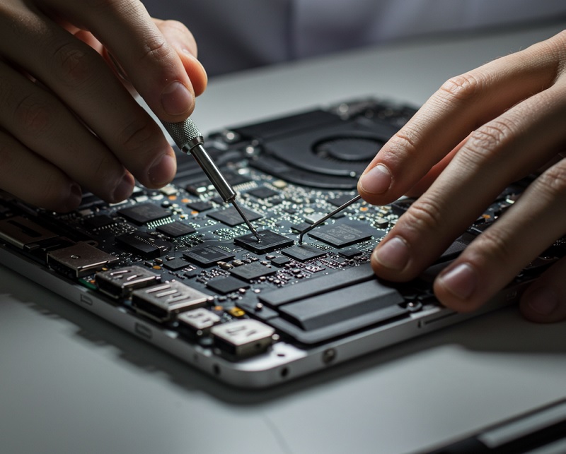 Macbook kết nối Wifi nhưng không vào được mạng Sửa lỗi trên Mainboard