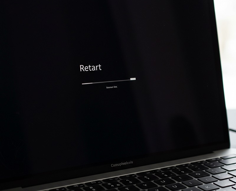 Macbook kết nối Wifi nhưng không vào được mạng Khởi động lại Macbook