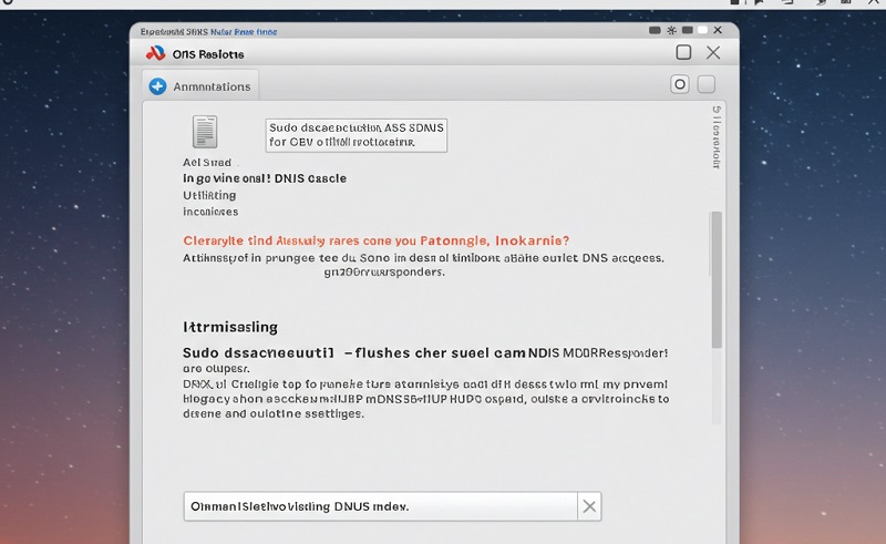 Macbook kết nối Wifi nhưng không vào được mạng Cài đặt DNS không chính xác