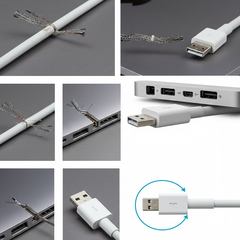 Macbook kết nối Wifi nhưng không vào được mạng Kiểm tra cáp nối