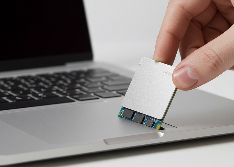 Macbook kết nối Wifi nhưng không vào được mạng Thay thế Card Wifi