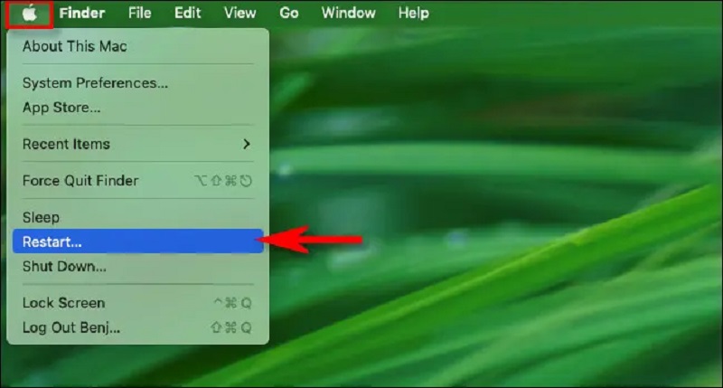 Khắc phục Macbook bị treo khi mở máy bằng cách khởi động lại máy