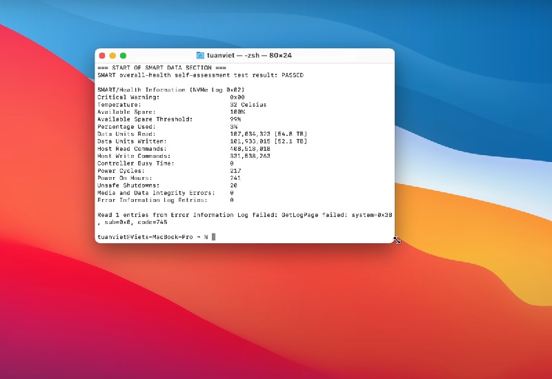 Kiểm tra ổ cứng nếu thấy Macbook bị treo khi mở máy