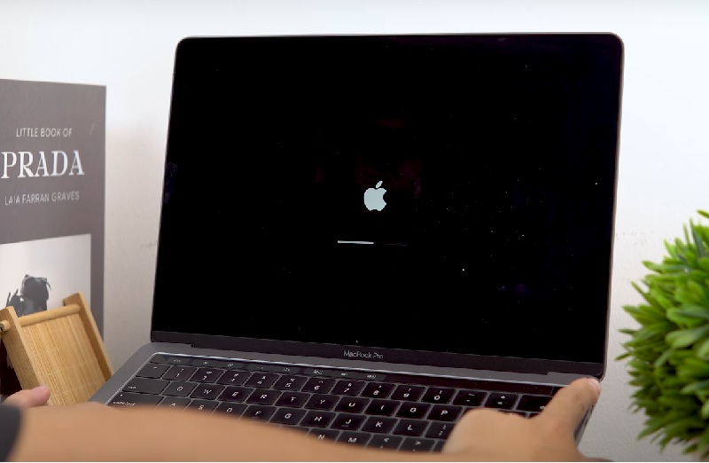 Macbook bị treo khi mở máy