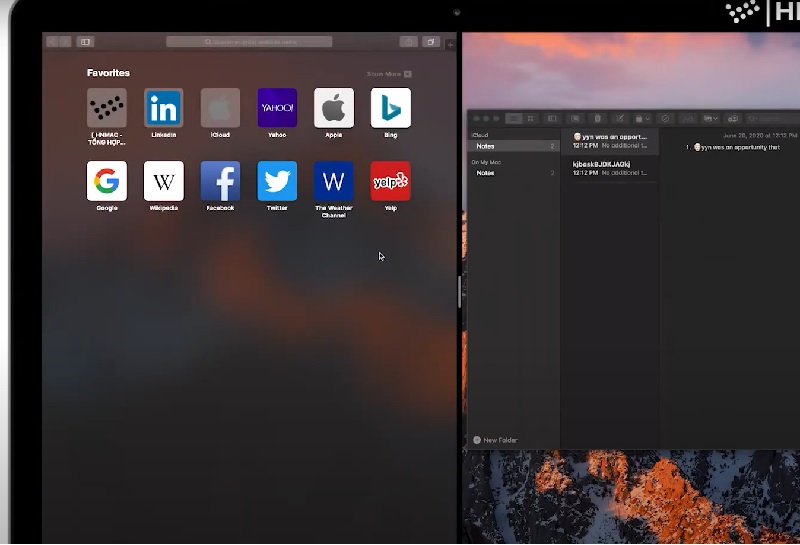 sử dụng 2 màn hình trên Macbook Hướng dẫn cách chia đôi màn hình trên Macbook