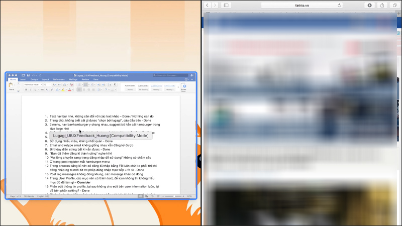 sử dụng 2 màn hình trên Macbook Hướng dẫn cách chia đôi màn hình trên Macbook