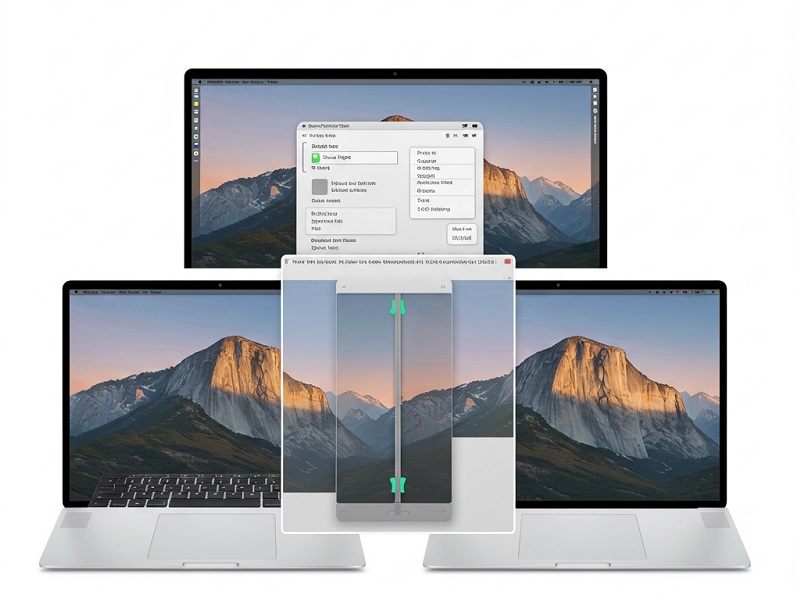 sử dụng 2 màn hình trên Macbook​