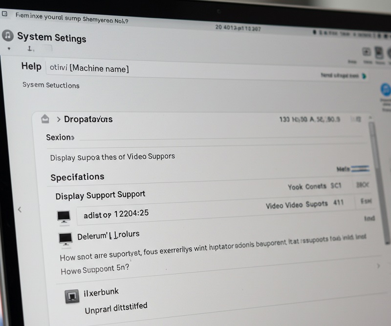 sử dụng 2 màn hình trên Macbook Kiểm tra khả năng hỗ trợ màn hình ngoài