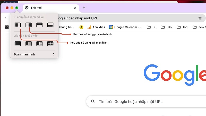 sử dụng 2 màn hình trên Macbook Hướng dẫn cách chia đôi màn hình trên Macbook