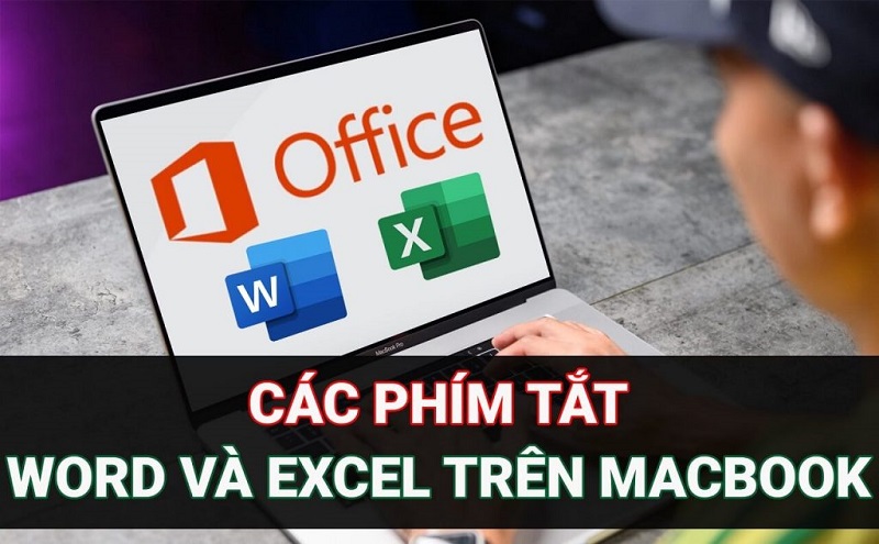 Các phím tắt trong Excel trên Macbook
