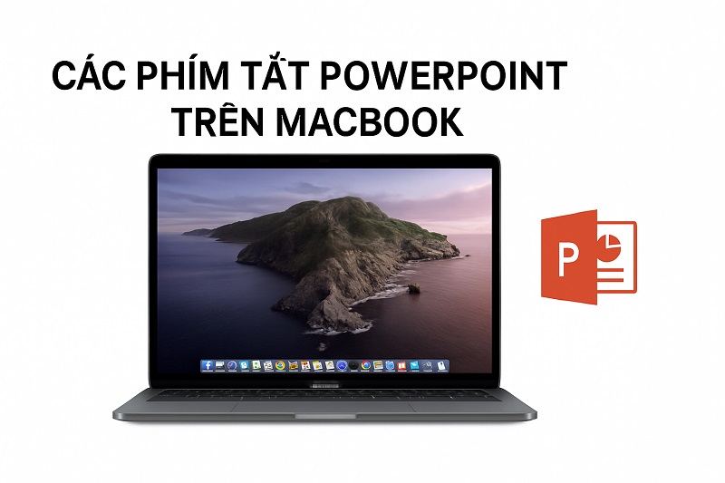 Các phím tắt Powerpoint trên Macbook