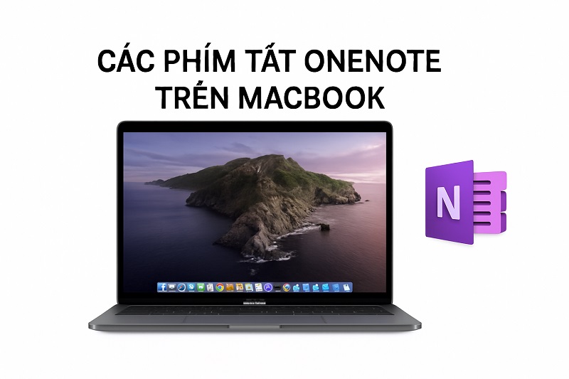 Các phím tắt OneNote trên Macbook