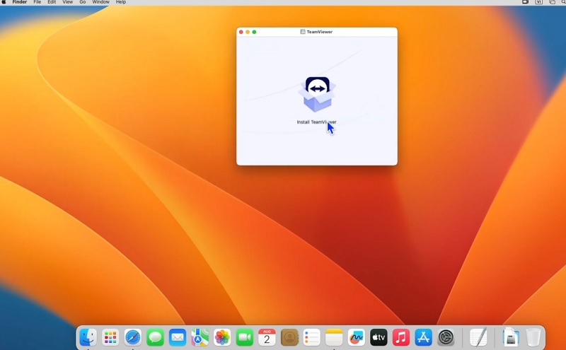 Cách tải, cài đặt phần mềm Teamviewer Macbook