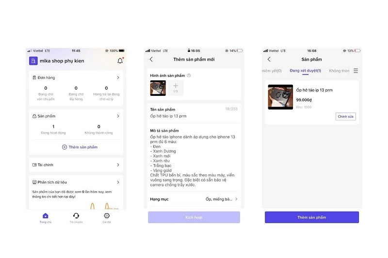 Hướng đăng sản phẩm lên Tiktok shop bằng điện thoại
