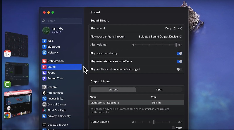 Giảm âm thanh loa ngoài