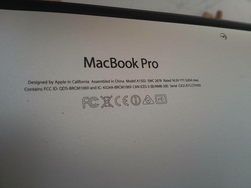 Kiểm tra phần pin lưu ý khi mua Macbook cũ