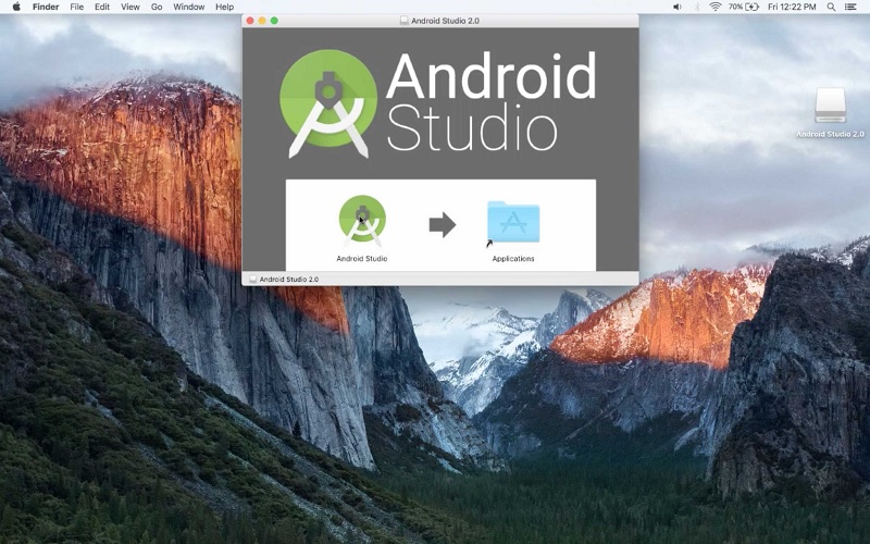 Phần mềm Android Studio giả lập Android trên Macbook