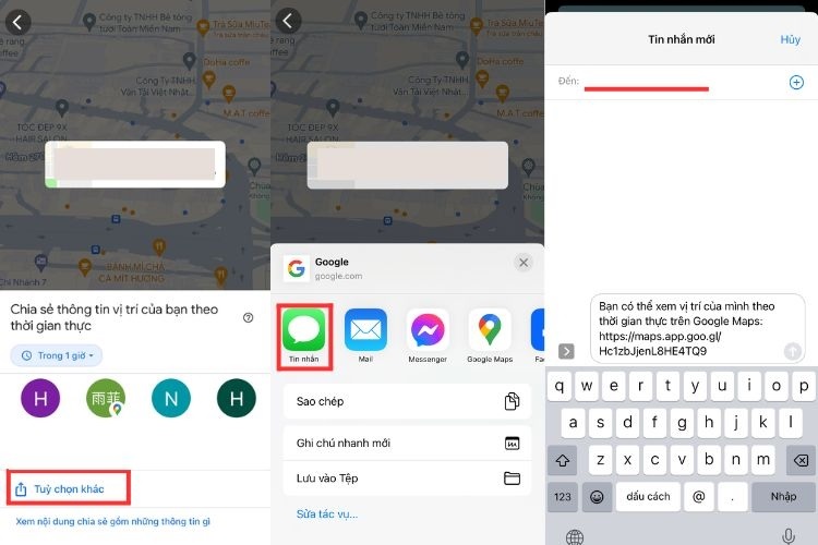 Cách cài định vị giữa 2 điện thoại Samsung và iPhone