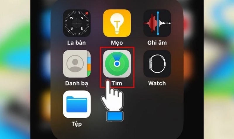 Chia sẻ vị trí giữa 2 điện thoại iPhone bằng ứng dụng Tìm