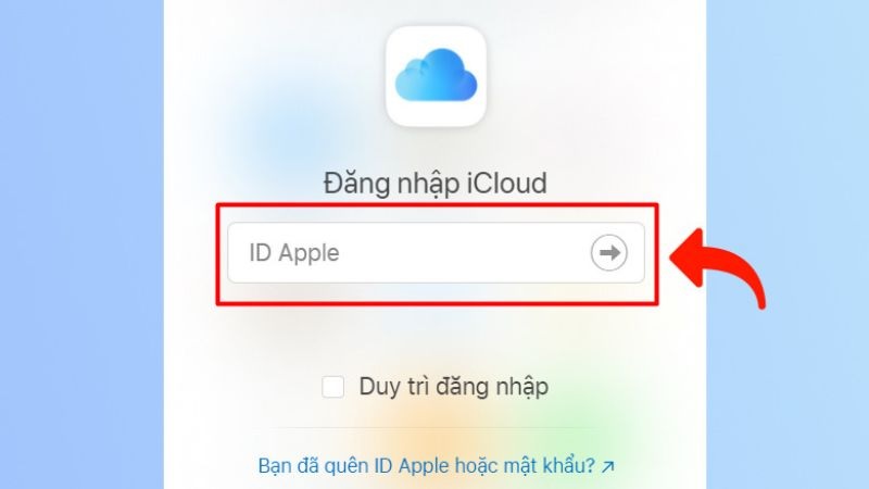 Dùng chức năng định vị iCloud của iPhone