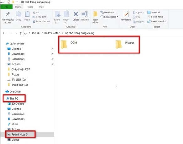 Cách chuyển hình ảnh từ điện thoại sang máy tính bằng USB