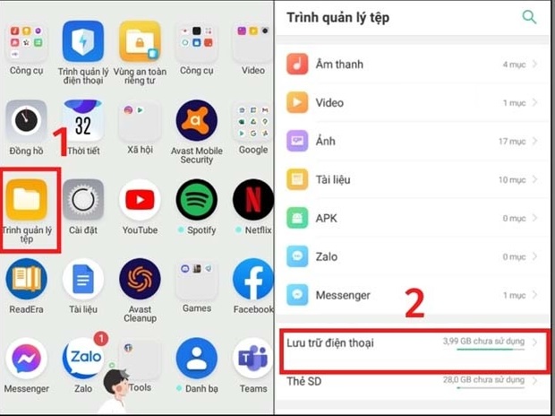 Cách chuyển hình ảnh từ điện thoại sang máy tính bằng Thẻ Nhớ
