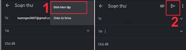Cách đưa ảnh từ điện thoại lên máy tính bằng Gmail