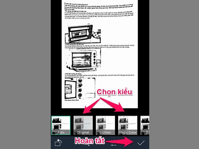 Cách scan bằng điện thoại bằng ứng dụng CamScanner