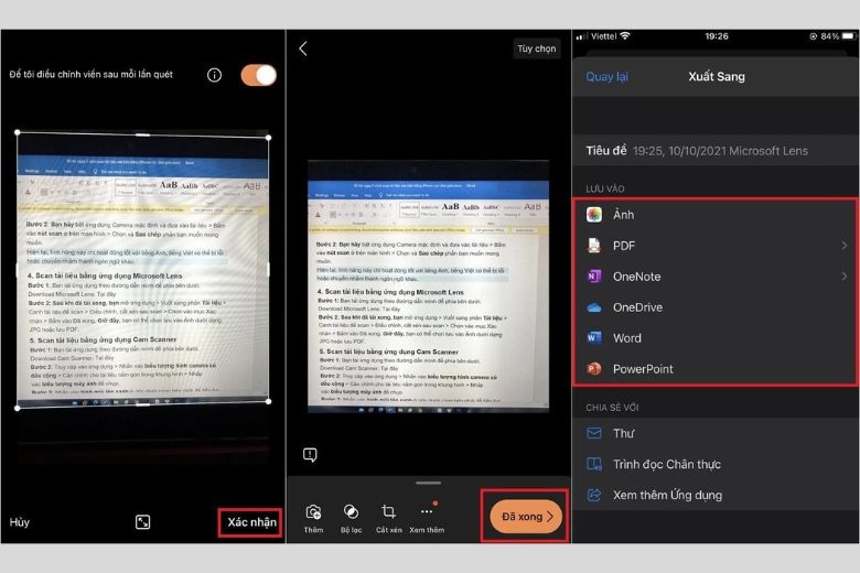 Cách scan ảnh bằng điện thoại​ bằng ứng dụng Microsoft Lens
