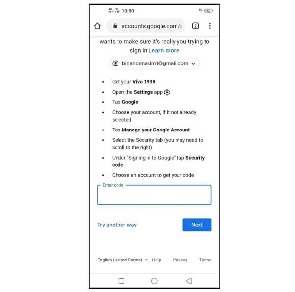 Cách theo dõi điện thoại qua Gmail trên thiết bị Android