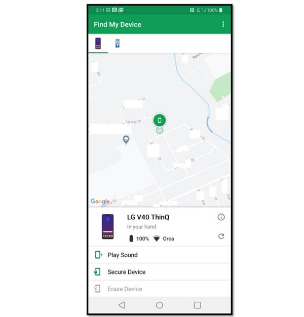 Cách theo dõi điện thoại qua Gmail trên thiết bị Android