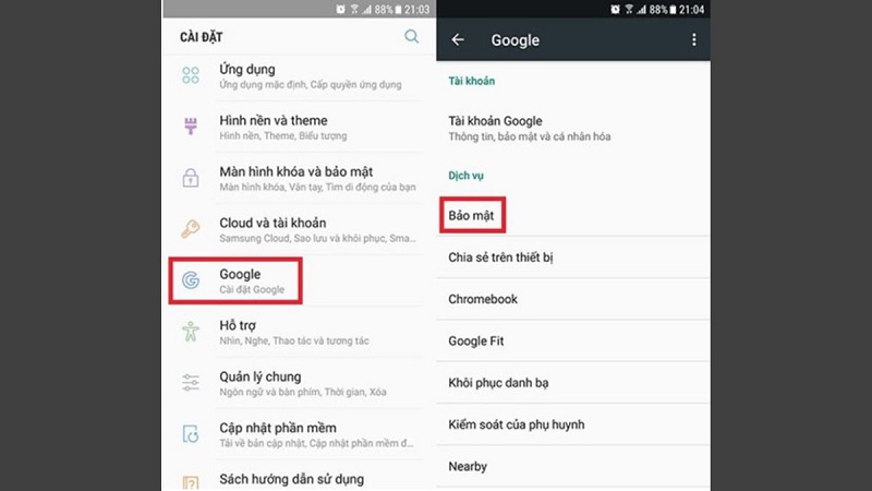 cách cài định vị giữa 2 điện thoại Samsung