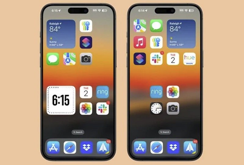 Khắc phục màn hình điện thoại bị chấm xanh bằng cách thay đổi cài đặt hiển thị