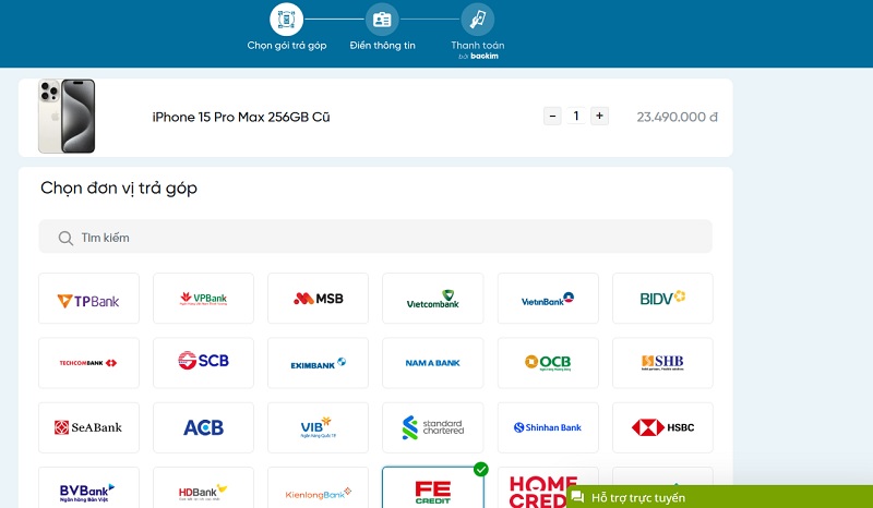 Nơi mua điện thoại trả góp uy tín tại Việt Nam