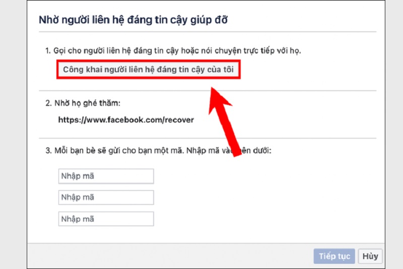 Cách lấy lại Facebook không cần mã xác nhận nhanh chóng