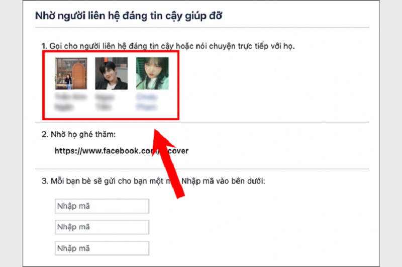 Cách lấy lại Facebook không cần mã xác nhận nhanh chóng