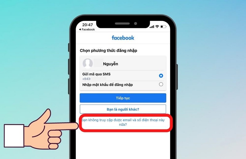 Cách lấy lại Facebook không cần mã xác nhận nhanh chóng