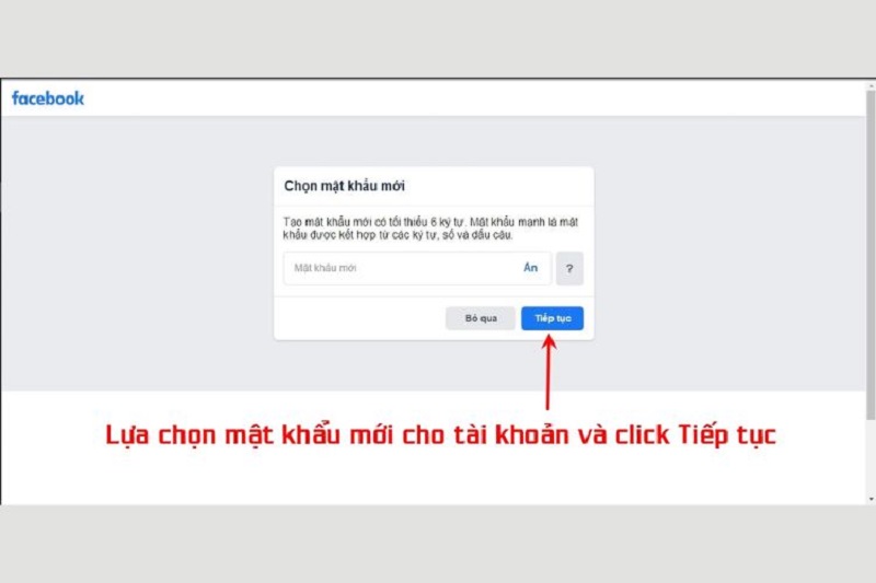 Cách lấy lại mật khẩu Facebook bằng mật khẩu cũ