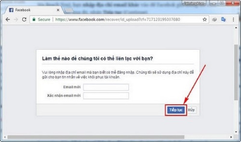 Nhờ bạn bè báo cáo trang cá nhân
