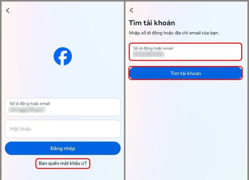 Cách lấy lại mật khẩu Facebook bằng Messenger
