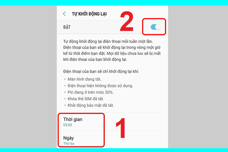 11 Cách mở nguồn điện thoại khi nút nguồn bị hư Samsung