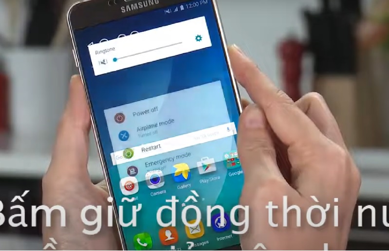 11 Cách mở nguồn điện thoại khi nút nguồn bị hư Samsung
