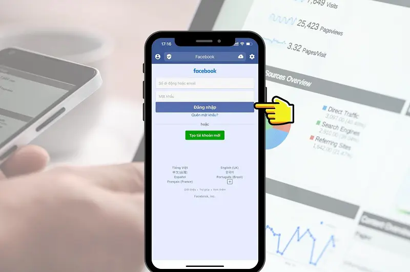 Cách dùng 2 Facebook trên iPhone