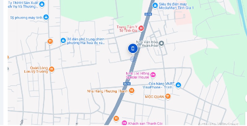 Điện thoại bật và có mạng sẽ hiển thị vị trí; tắt máy chỉ hiện vị trí cuối.