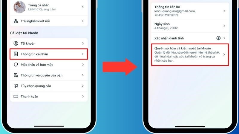Cách xóa tài khoản Facebook khi quên mật khẩu trên điện thoại