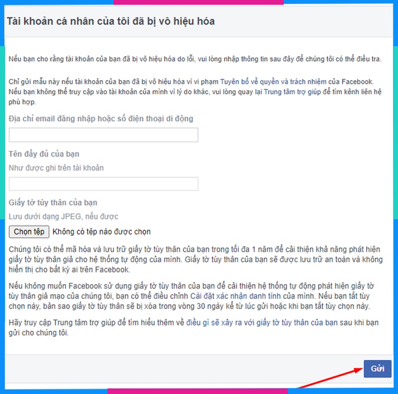 Cách khôi phục tài khoản Facebook đã bị xóa, bị vô hiệu hóa