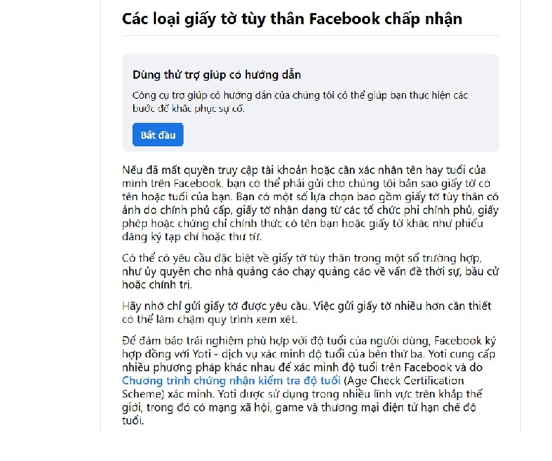 Cách khôi phục tài khoản Facebook đã bị xóa, bị vô hiệu hóa