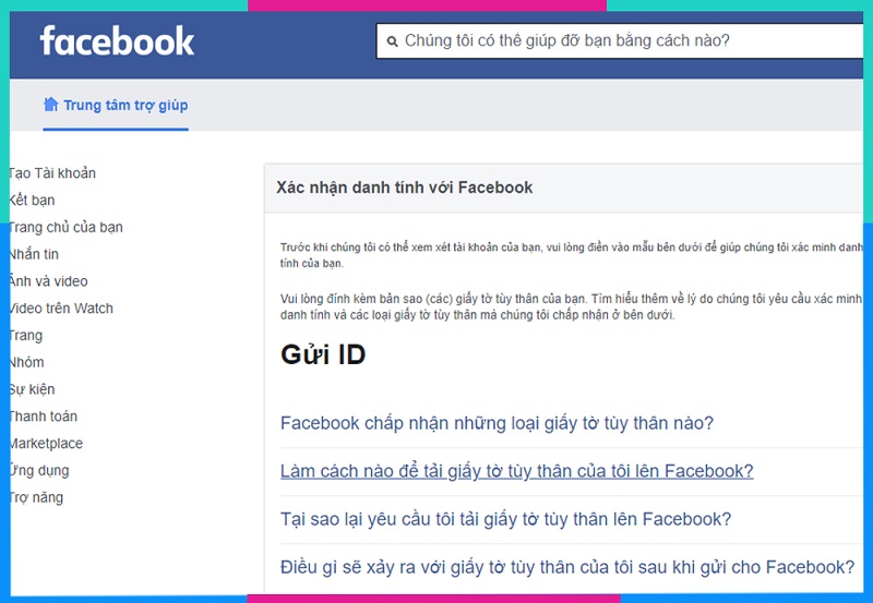 Cách khôi phục tài khoản Facebook đã bị xóa, bị vô hiệu hóa