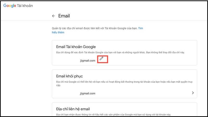 Đăng kí, tạo nhiều Gmail bằng cách thay đổi tên địa chỉ